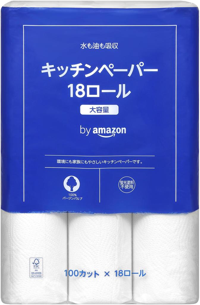 by Amazon Kitchen Paper 18 Rolls