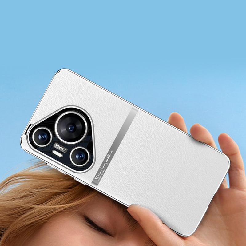 For Huawei Pura 70 Pro/Pura 70 Pro+ Phone Case Drop Protection PU Leather Back Cover