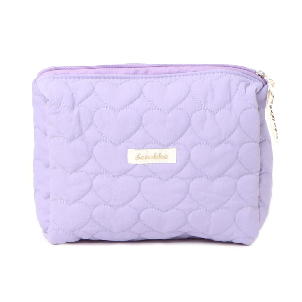 

Ninon Ninon Small Accessory Makeup Sanitary Quilted Large Travel Purple Pouch, Large, Pouch, Pouch, Stylish, Rectangular, Tissue, Products, фиолетовый