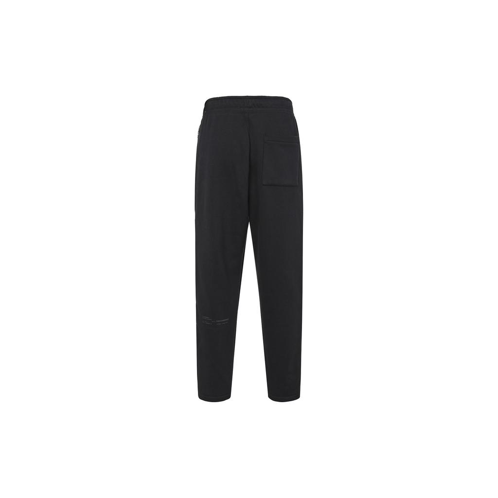 Jordan AS MJ 23E STMT FLC Knitted Sweatpants Men's Black Moderate Slim Fit Pants DV7688-010