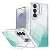 For Samsung Galaxy S26+ Magnetic Case Gradient Glitter Shockproof TPU PC Phone Cover