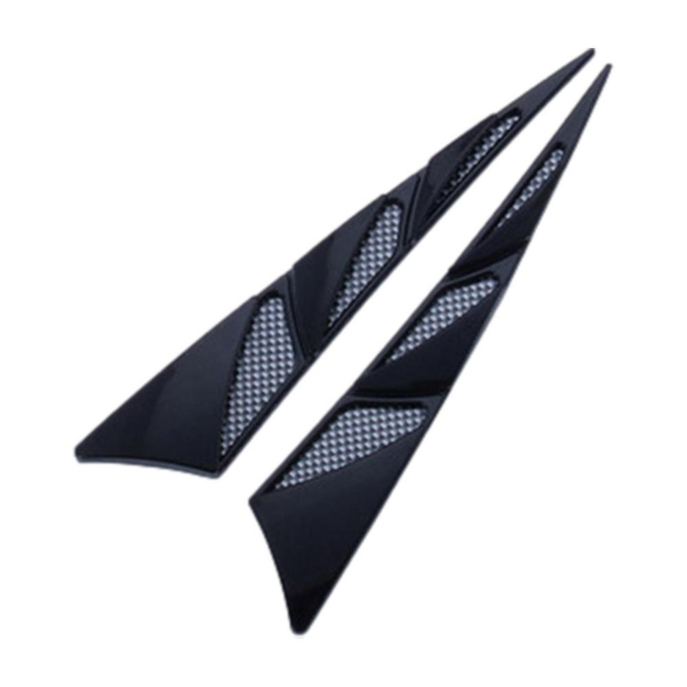 

Car Door Protector Anti-Collision Patch 2pcs Shark Gill Shape Anti-Scratch Sticker Adhesive Anti Collision Car Corner Bumper