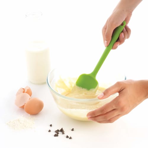 Mastrad Full Silicone Spatula Spoon, Black, F10400