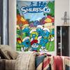 Cartoon SSmurfs Colorful Tapestry Wall Hanging Hanging Tarot Hippie Wall Rugs Dorm Wall Art Decor