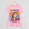 Pop Art Inspired Women’s Tee – Iconic Fragmented Design, Fashionable Fit