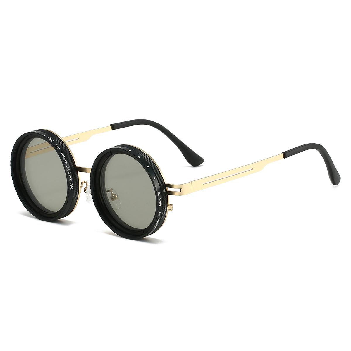 

JYL TS Sunglasses Protection Metal Rotate Polarized/3409 B-3298 флуоресцентный желтый