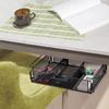 Hidden Desk Organizer Box Screw-on Under Desk Drawer Organizer for Office Home
