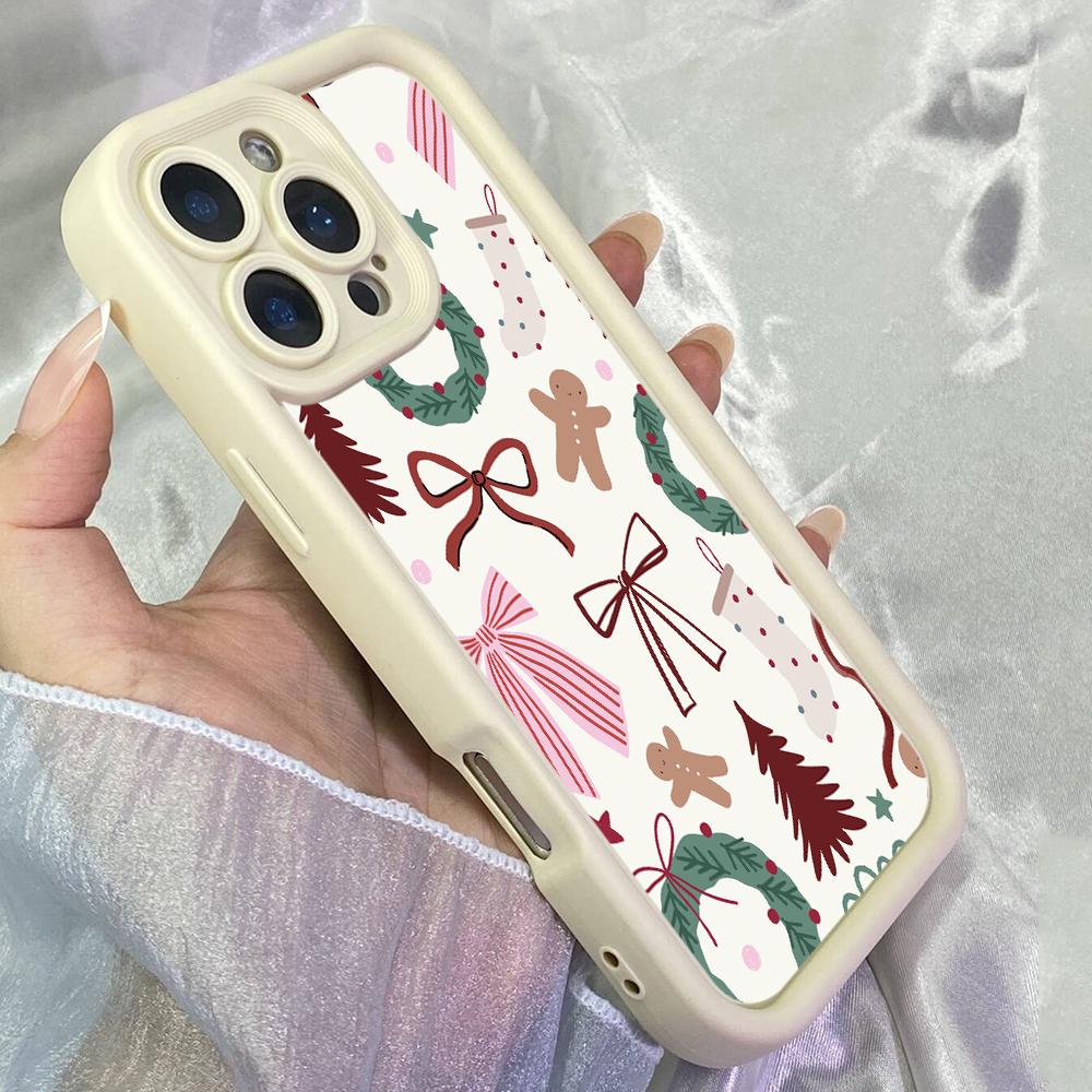JT230 Elegant Christmas for iPhone 17 16 15 14 13 Pro Max Samsung S26 S25 Ultra A17 A16 A07 A56 A36 A26 A15 Xiaomi 15T Redmi 15c 14C Note 13 Soft Case