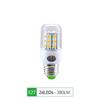 HOMZY E27 LED Lamp E14 LED SMD 5730 220V Corn Light Bulbs 24 36 56 72 LEDs Lamparas LED Chandelie For Home Decoration Ampoule Led Light