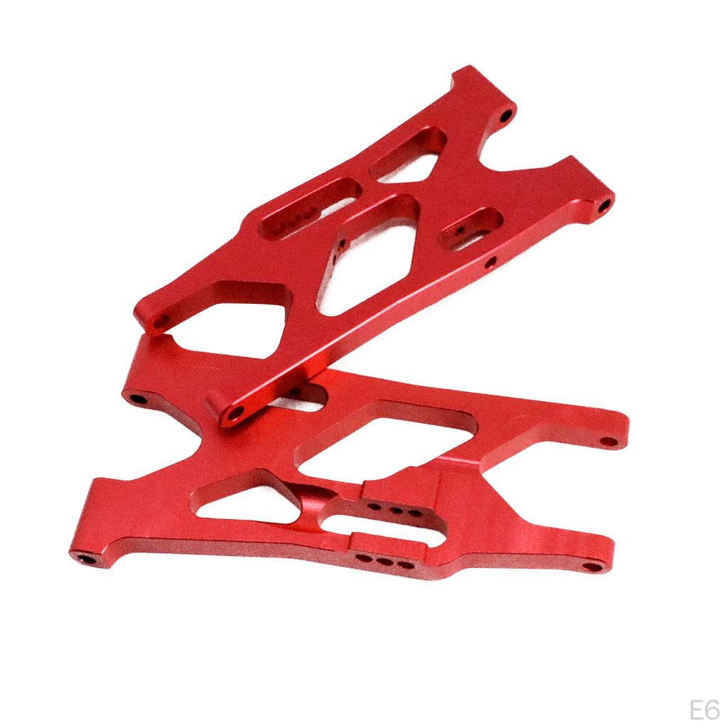 2 Pieces Aluminum Rear Suspensions for Lasernut U4 1:10 RC Car Accessories Spare Parts