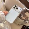 Korean-style polka dot house iPhone 17 Pro Max phone case, transparent for iPhone 16, full protection for iPhone 14, suitable for iPhone 15, cute