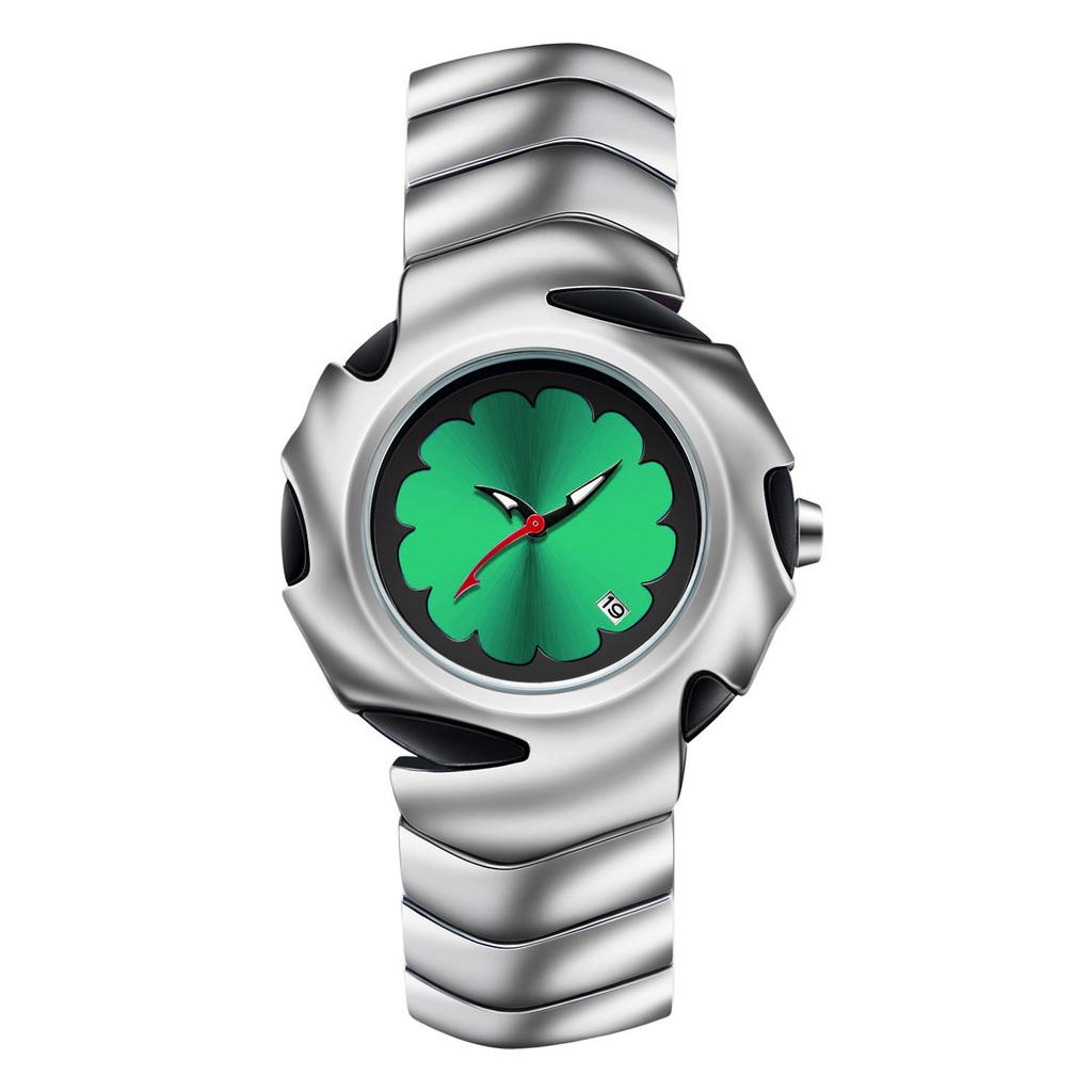 Dpecial Blade Red Quartz Watch Men Y2k Design Personalize High Quality Creative Black Medieval Old Steel Unique Men AAA Clock