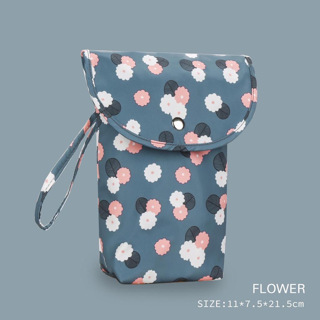 Portable Baby Diaper and Wipes Storage Bag