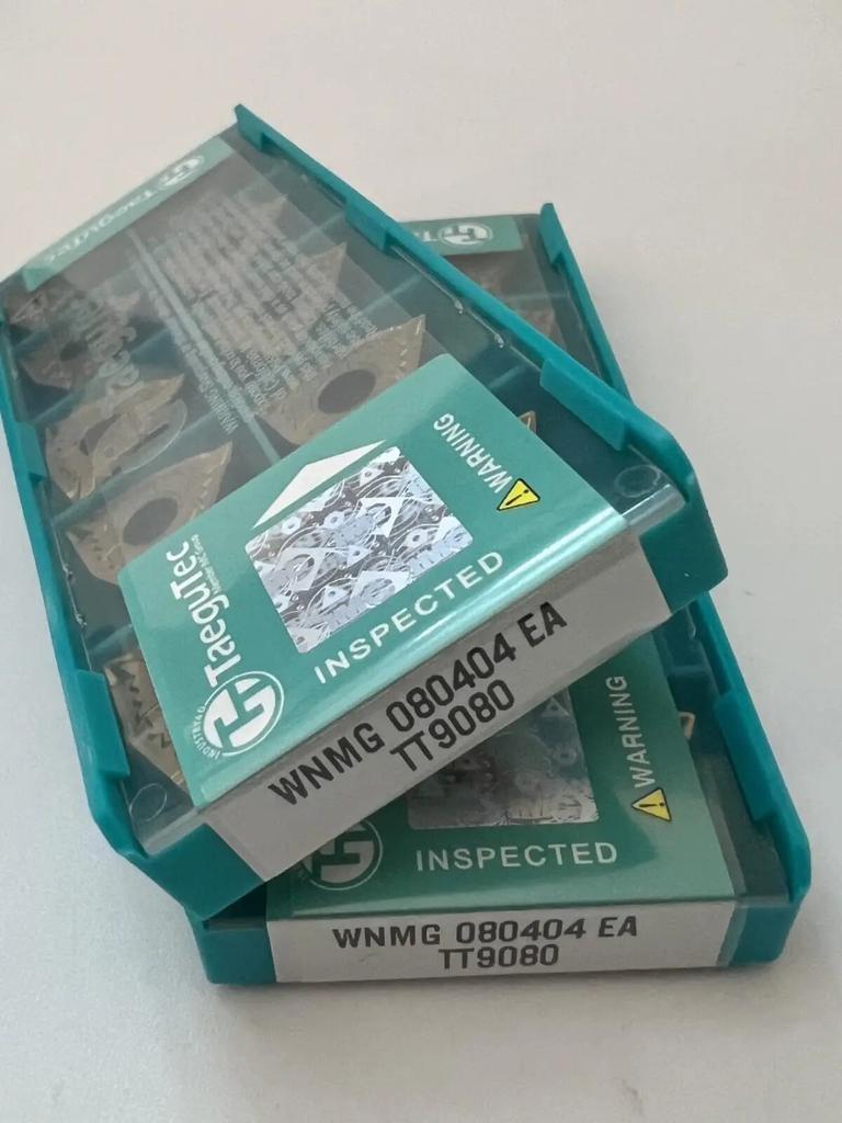 WNMG080404EA TT9080 / Industrial Indexable Carbide Inserts 10 Pcs