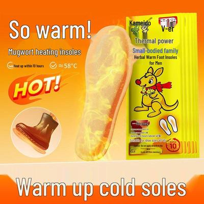 Self-Heating Warm Insoles for Women - Perfect for Office and Walking