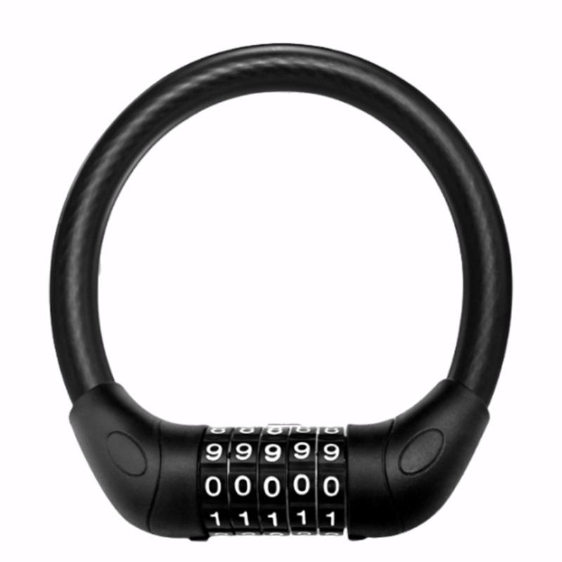 Anti-Theft Bicycle and Electric Bike Cable Lock - Combination Lock for Mountain and Battery Cars.