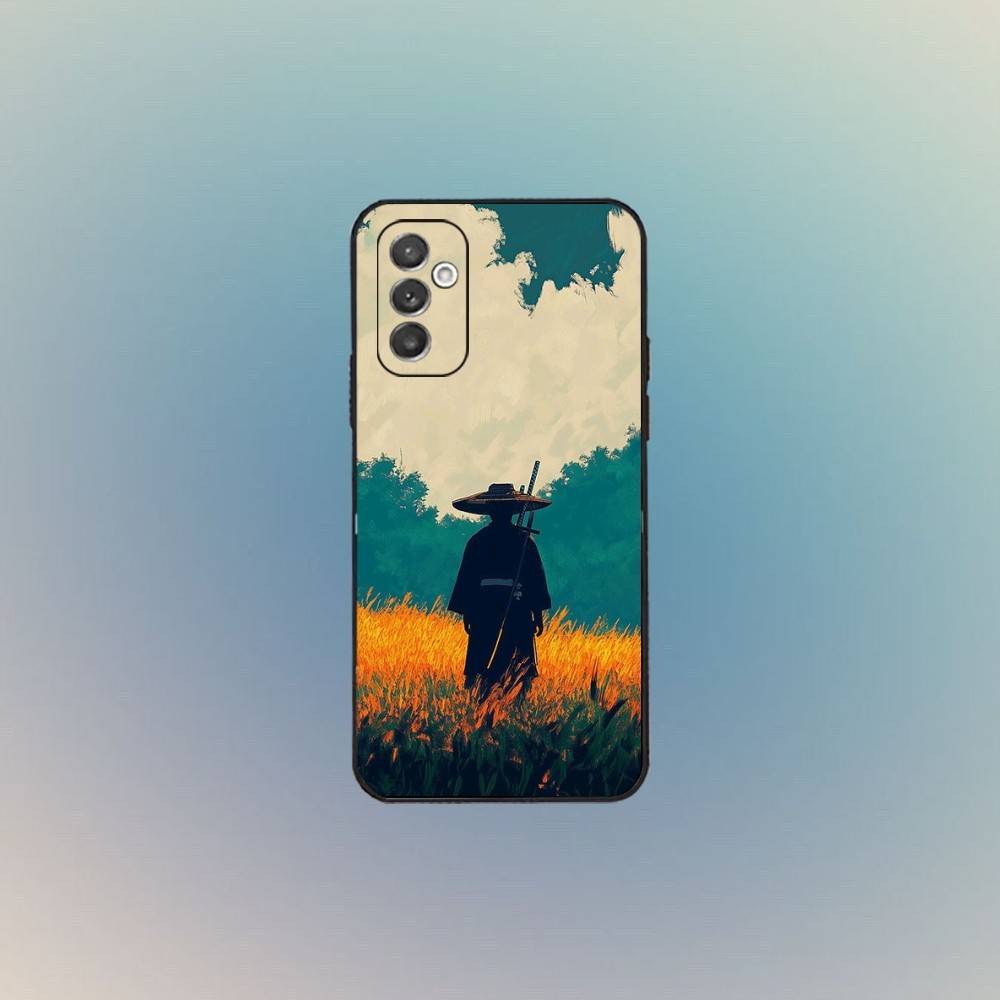

Japanese Samurai Martial Arts Phone Case For Samsung S 25,24,23,22,30,21,10,9,Ultra,Plus,Lite,FE,4,5 G Black Soft Case Samsung S25Plus