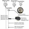 windflower Blowball Solar Lights IP65 Waterproof Solar Landscape Lights  Landscape Decor