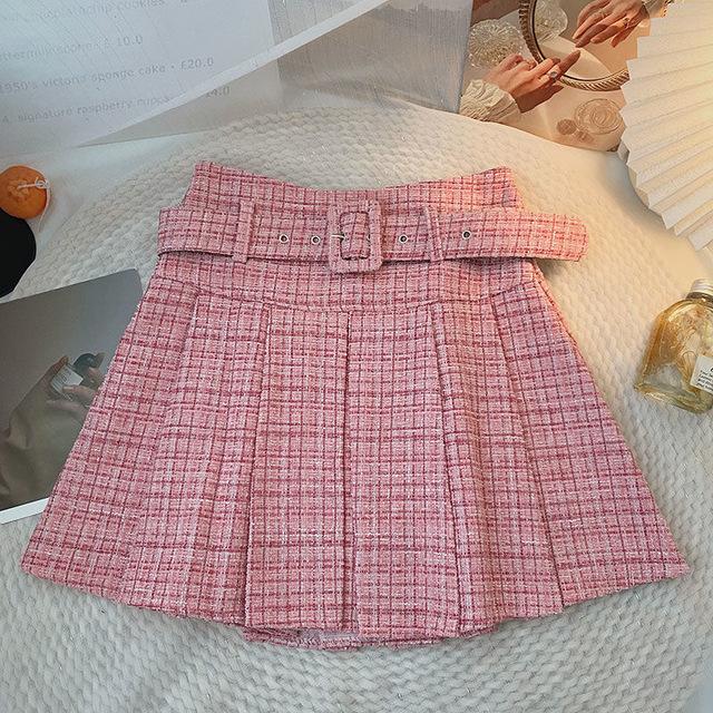 2026 Spring Half Skirt Women s A-line Short Skirt White Half Skirt Wrapped Hip Skirt S