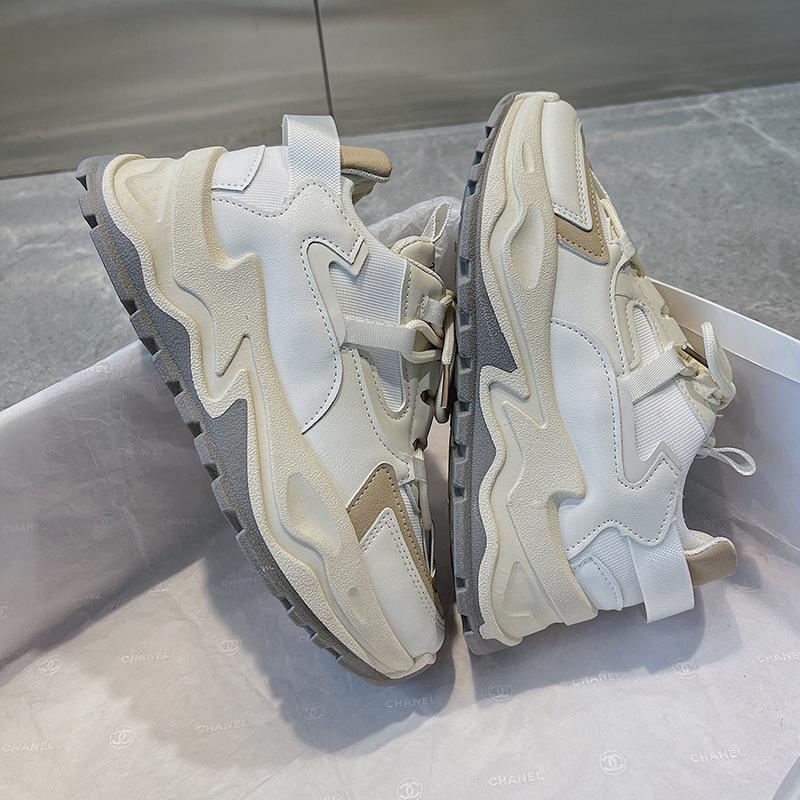 Internet Celebrity Dad Shoes Women 2025 Autumn New Ins Trendy Breathable Platform Fashion Casual Sports Shoes Student Women's Shoes