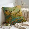 Cushion Cover  Linen  SkinFriendly Soft Decorative Case for Sofa Home Decor Anime Abstract Paint Colorful Pillow Cover