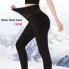 European and American High Waist Fleece-lined Lambswool Leggings for Women - Warm, Elastic, Skinny Autumn/Winter Pants.