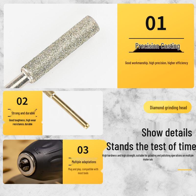Carbide Rotary Grinding Tool Set for Chainsaw and Polishing