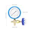 Professional Manifolds Gauge Aluminum Pressure Gauge Air Conditioner Charging Pressure Gauge Suitable for R22/R134/R404