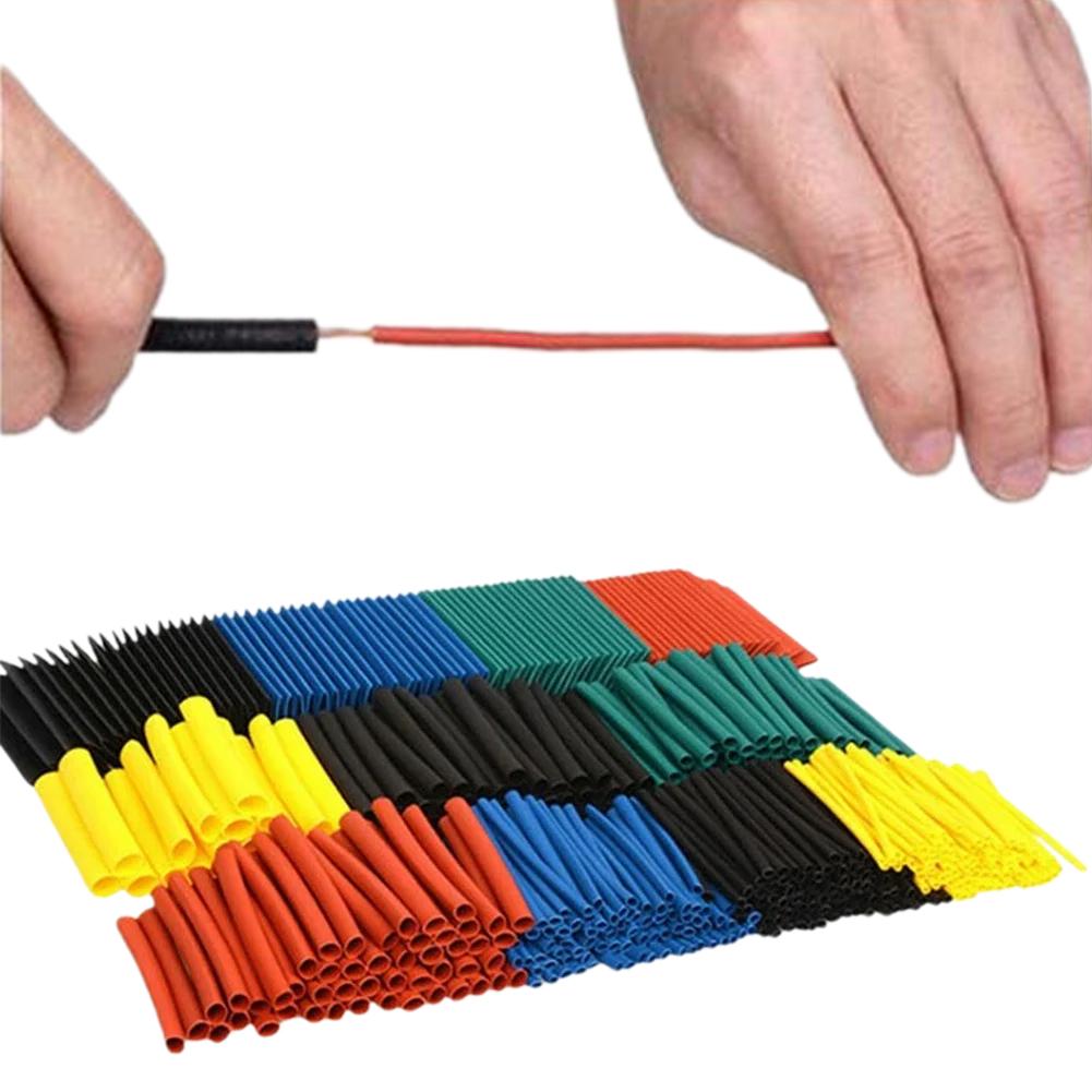 Heat-shrink Tubing Assembly Electrical Connection Wire Cable Insulation Sleeved ProtecterThermoresistant Tube Heat Shrink Wrappi
