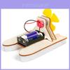 Wissenschaftsexperiment DIY Luftkissenbootmodell mit Windkrafttechnologie für Kinder Pädagogisches Spiel