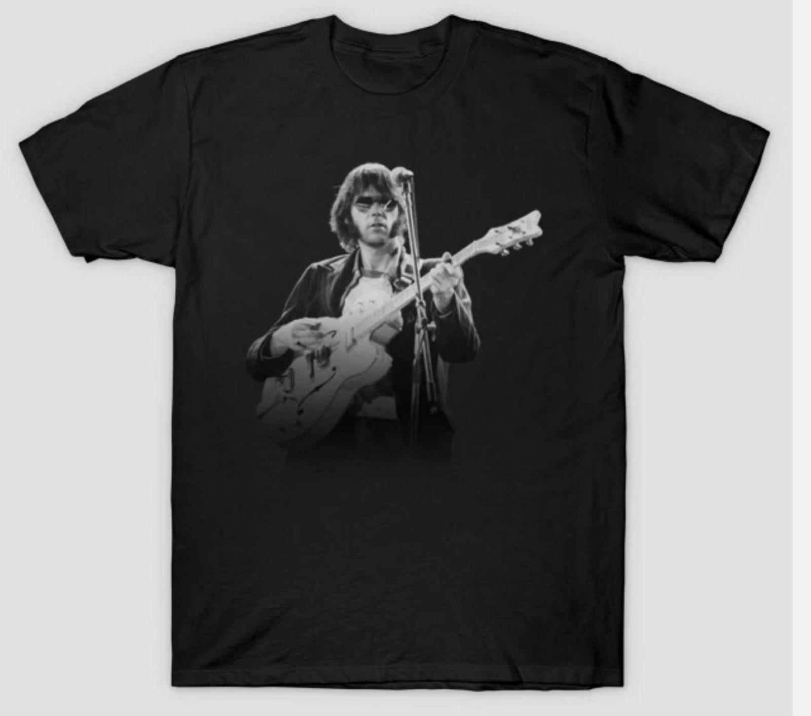 Neil Young Vintage T-Shirt Short Sleeve All Sizes S to 5 XL S