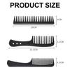 3 Pcs Wide Tooth Detangling Hair Comb Set, Comb Anti Static for Curly Straight Long Hair