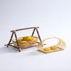 Bamboo Woven Snack & Fruit Basket