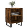 VidaXL Bedside Table Smoked Oak 40x30x50 Cm Engineered Wood 826806