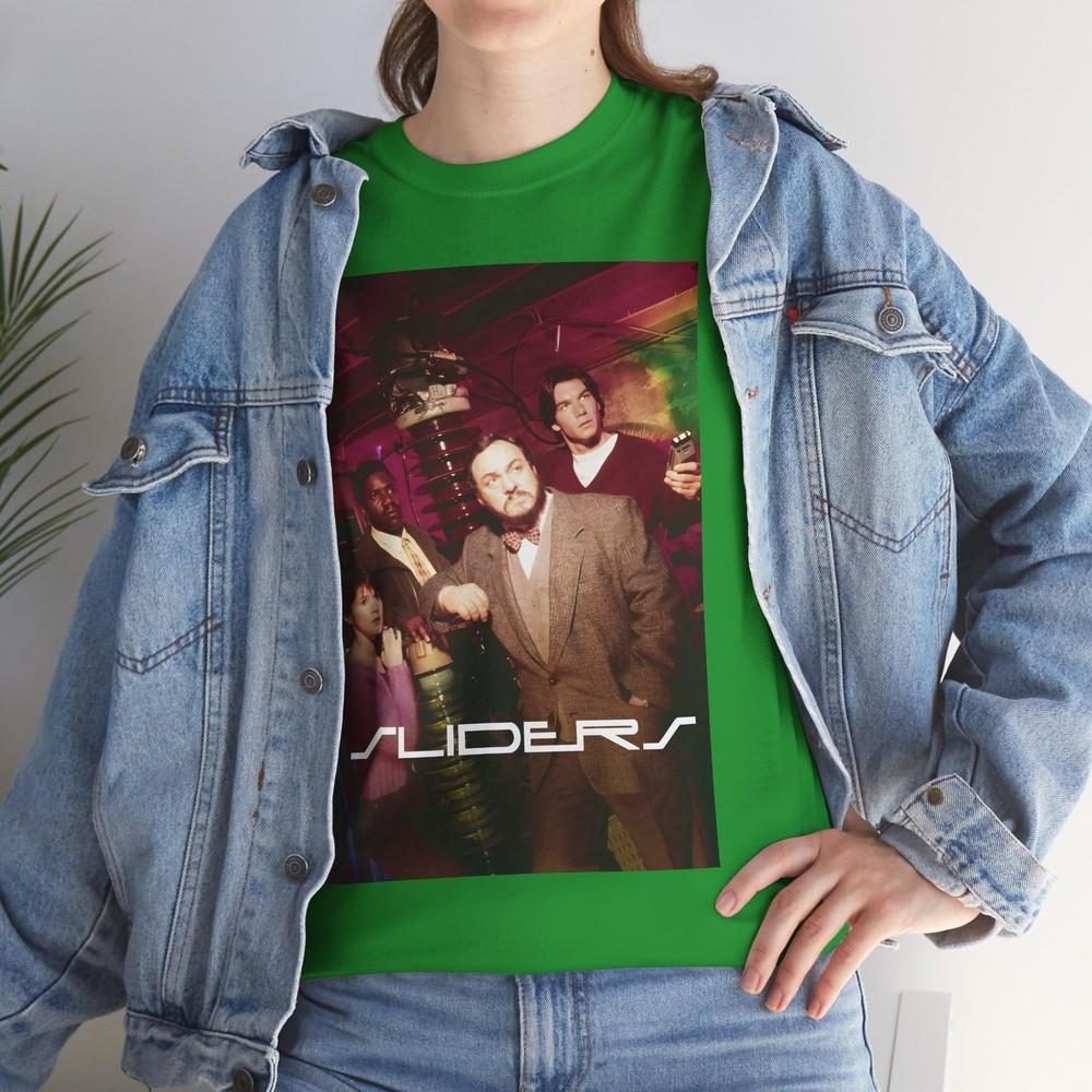 

Sliders TV (1995-2000) T-Shirt V2 Sci-Fi Fantasy alternate Universe reality XL