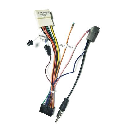 20kolíkový konektor pro automobilový kabelový svazek napájecí kabel Android Stereo GPS pro Nissan