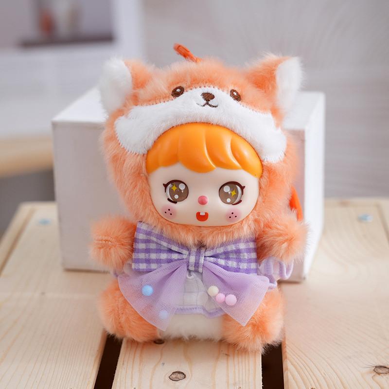 Plush Bunny Keychain With Soft Pp Cotton Filling For Kids And Adults