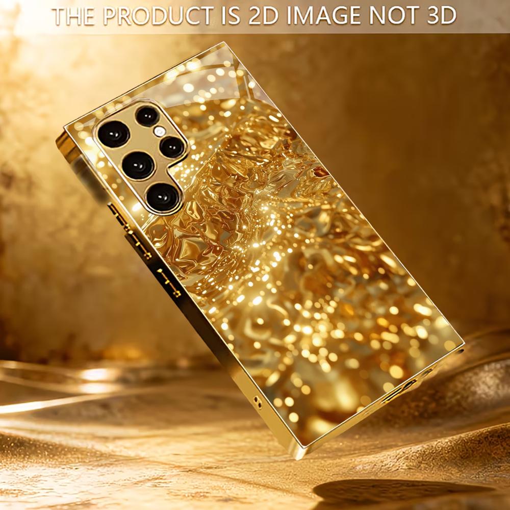 Złocenie Model Bestseller Luksusowe Etui na Telefon Galwanizowane Szklane Etui na Telefon dla Samsung Galaxy S26 S25 S24 S23 S22 FE, Ultra, Plus