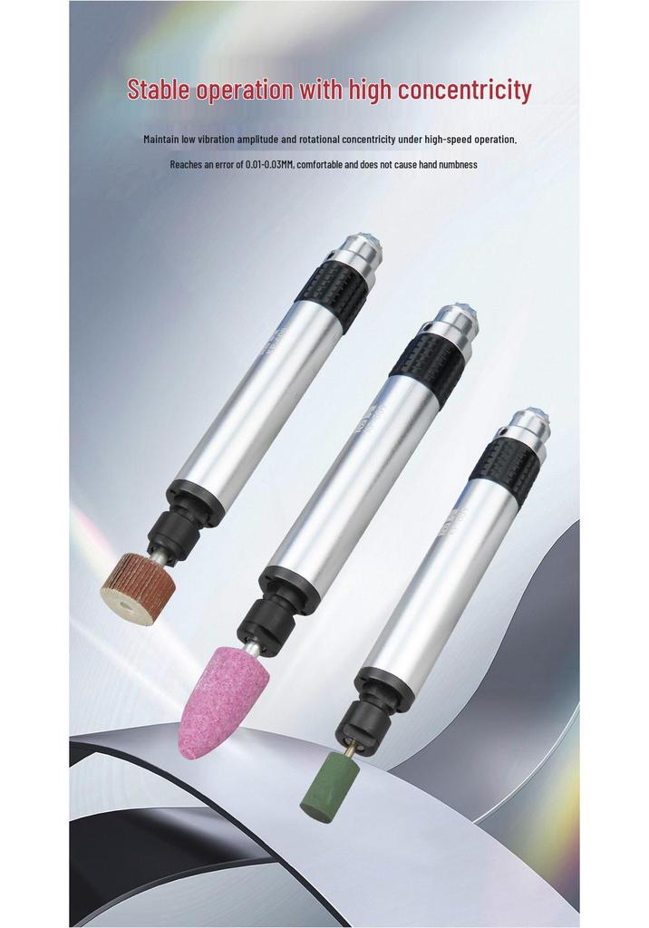 Gaobao Industrial-Grade Pneumatic Air Grinder Pen: Powerful Compact Sander and Polisher for Engraving