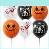 Halloween Party Latex Balloons Skull Ghost Pumpkin Balloons Party Decorations Set