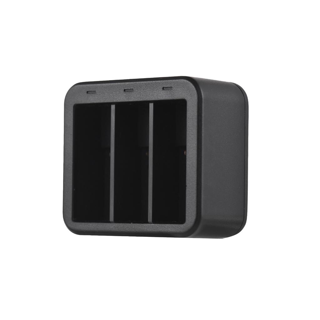 Sports Camera Battery & Charger Kit Including Three Slot Battery Charger + 3pcs 1800mAh Batteries + 3 Battery