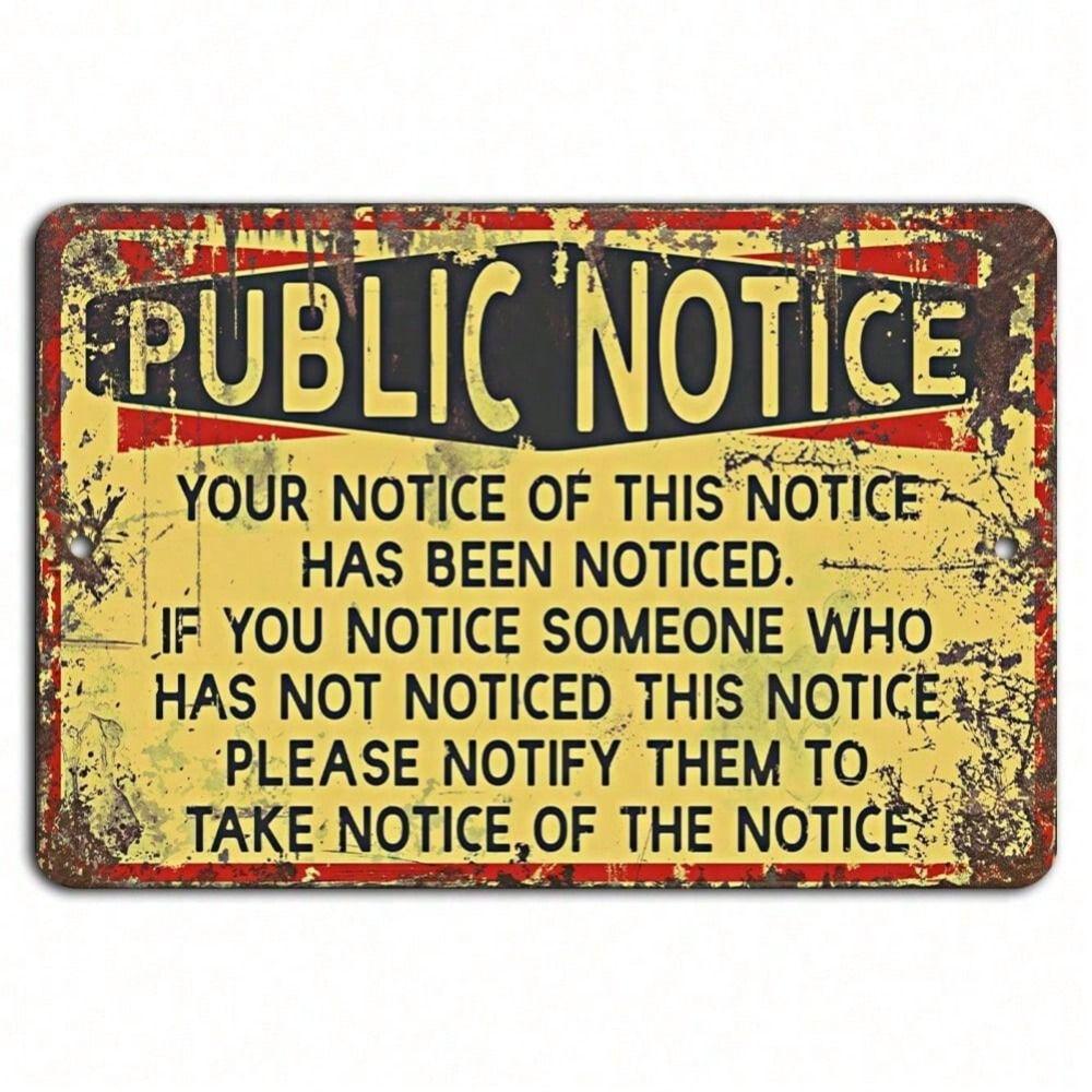 

Vintage Tin Sign Wall Decor 20x30 cm Retro Metal Poster for Pub Bar Man Cave Home Hanging