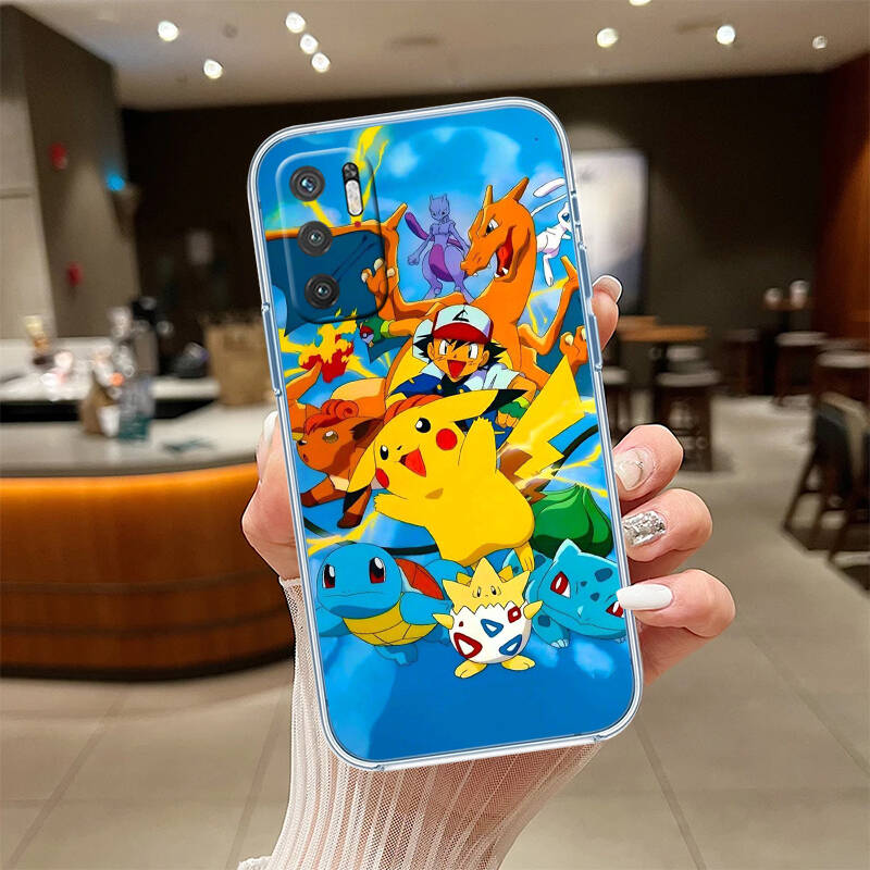 Cute Pokemon Phone Case for Motorola G14 G15 G24 G30 G31 G32 G34 G41 G42 G51 G52 G50 G60S G60 G62 G72 G71 G73 G84 G85 G200 E32