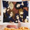 KOn Maidské Kostýmy Anime Barevné Nástěnné Tapiserie Bohemické Nástěnné Tapiserie Mandala Nástěnné Plachty