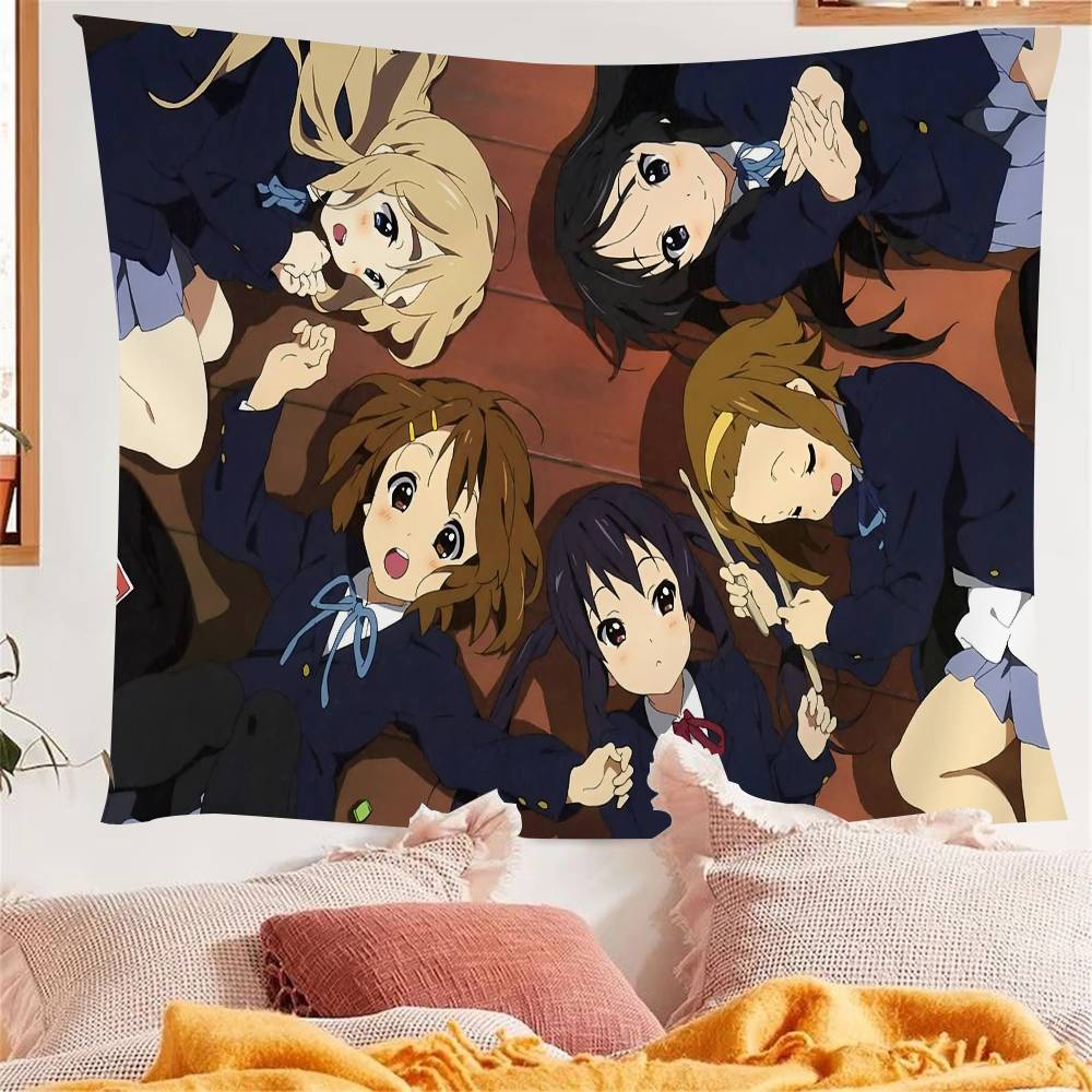 KOn Maidské Kostýmy Anime Barevné Nástěnné Tapiserie Bohemické Nástěnné Tapiserie Mandala Nástěnné Plachty