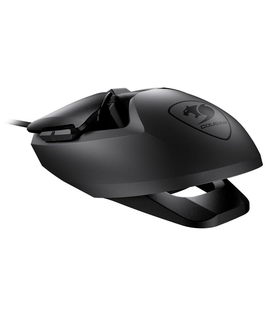 Cougar Gaming  Gaming Mouse  Airbrader Black - 6 Programmable Buttons - Mechanical Microswitches - Lightweight - Bounce-On System - Optical Sensor