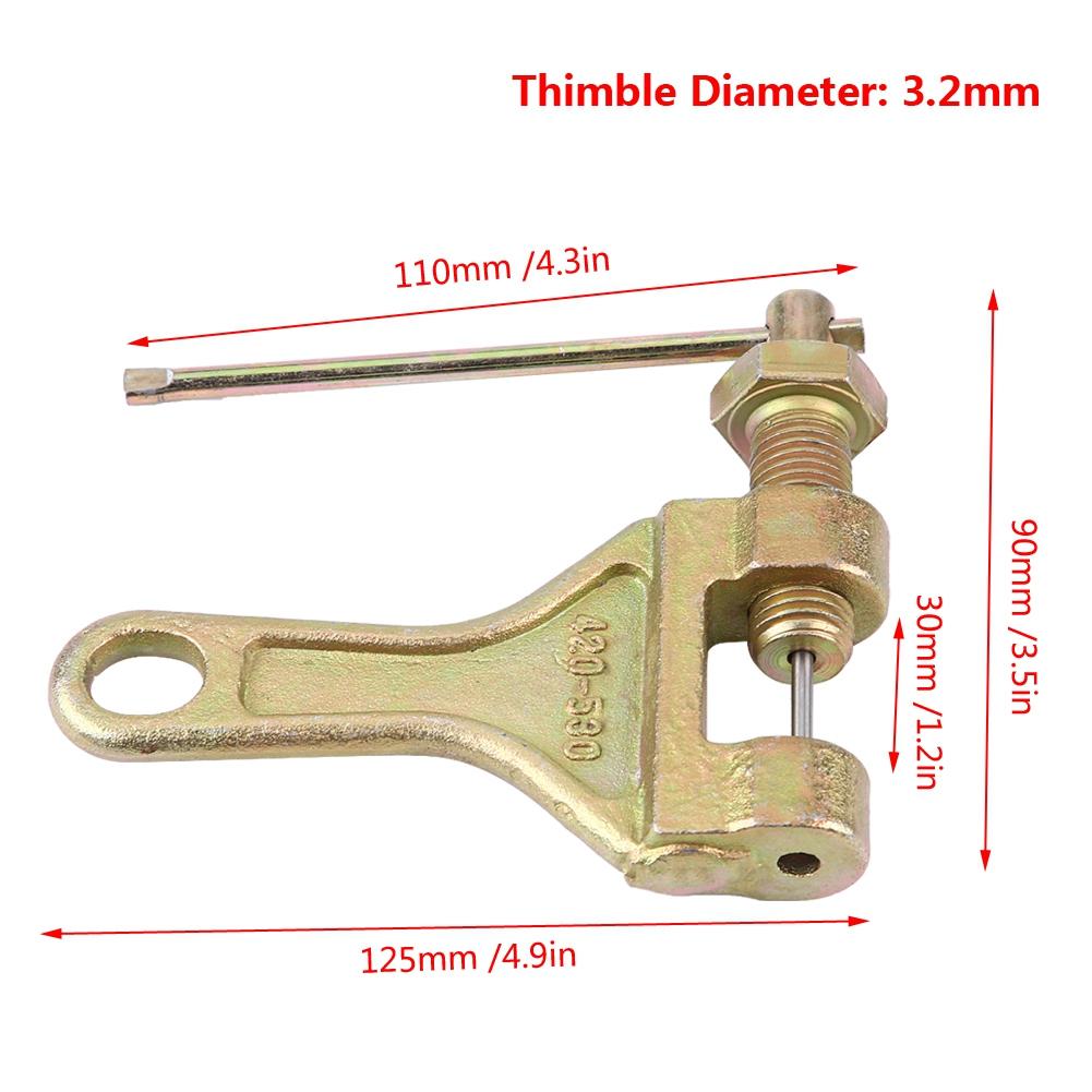 Motorcycle Bike ATV Chain Removal Breaker Drive Splitter Cutter Link Repair Tool