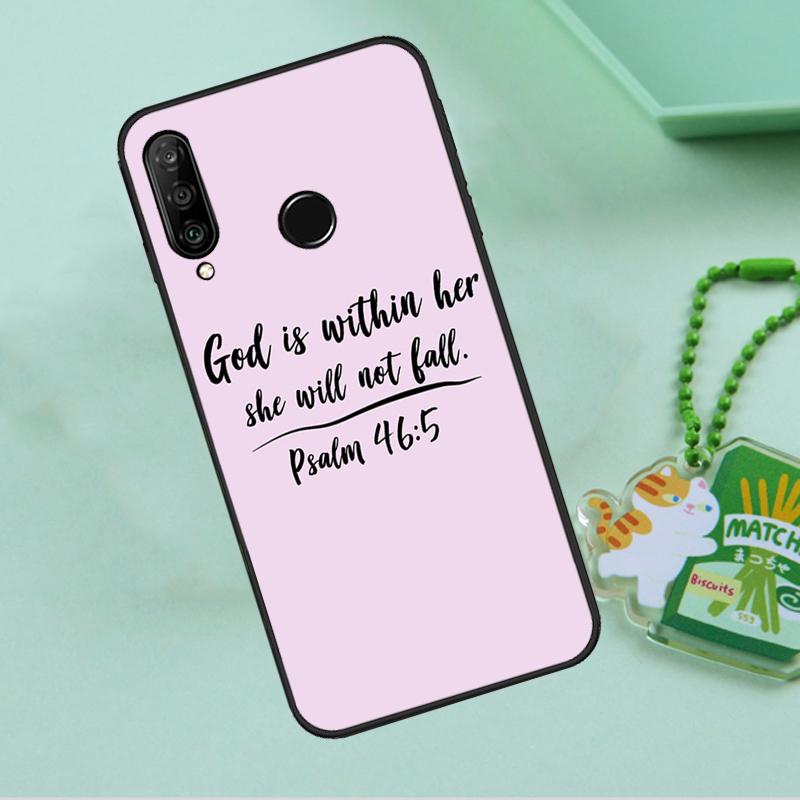 Bible Quotes Jesus God For Huawei Nova 10 9 SE 5T 12s 12i 11i Y91 Y90 Y60 Y70 Y72 Y61 P20 P40 P30 Lite P60 Pro Case