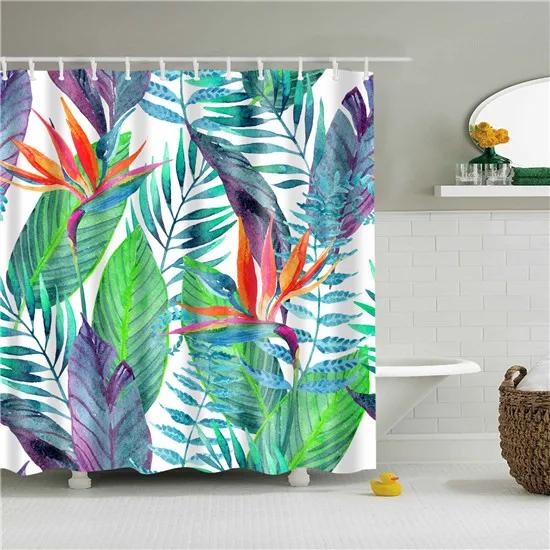 

Forest trees printed 3d bath curtains waterproof polyester fabric washable bathroom shower curtain screen 90*180cm
