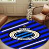 FC Brugge Crest Round mat Home Decor, Chair rug For livingroom,Bedroom, doormat home decor Birthday Gift Christmas Gifts
